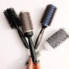 Creative Pro Hair Tools Eco-Friendly Mixed Bristle Round Hair Brush for Short Hair