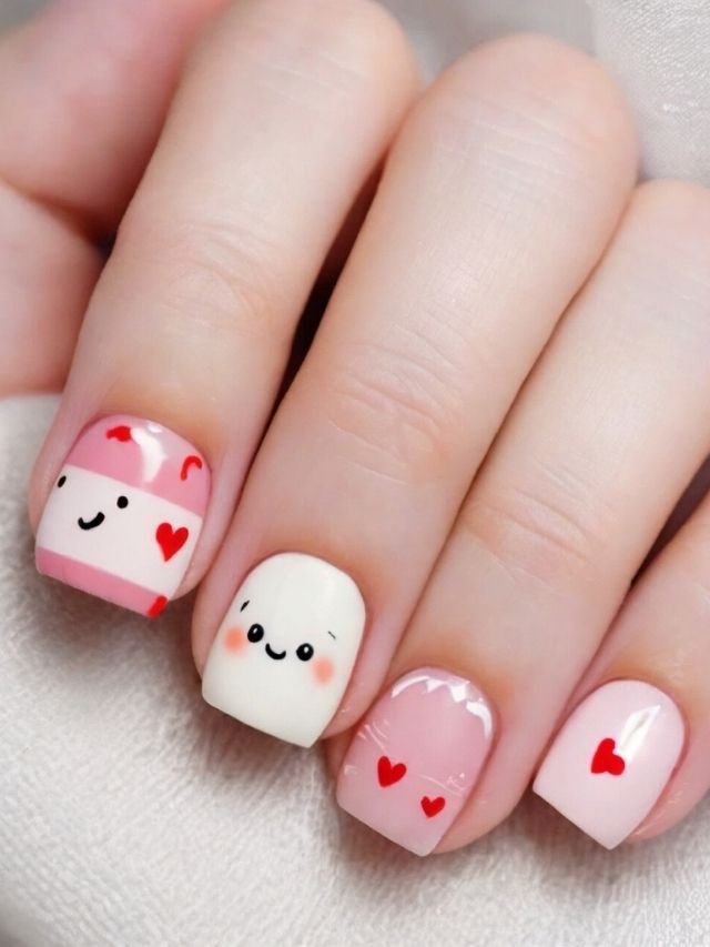 Awesome Pink Nail Ideas for Kids