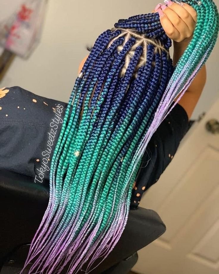 Colored Micro Braids