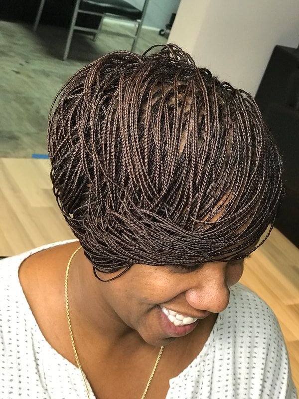 Micro Braids for Short Hair