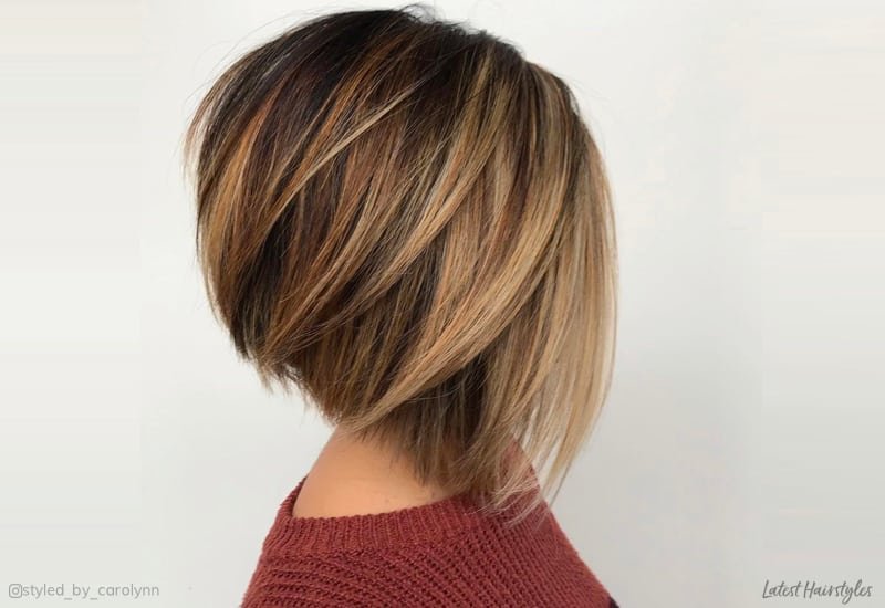 Short Bob with Highlights 