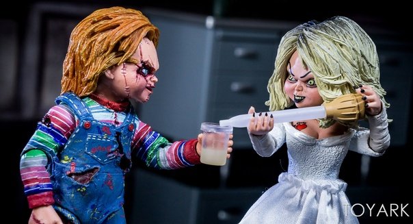 Chucky and Tiffany