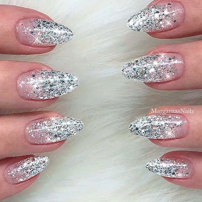 Glitter Ombre Nails